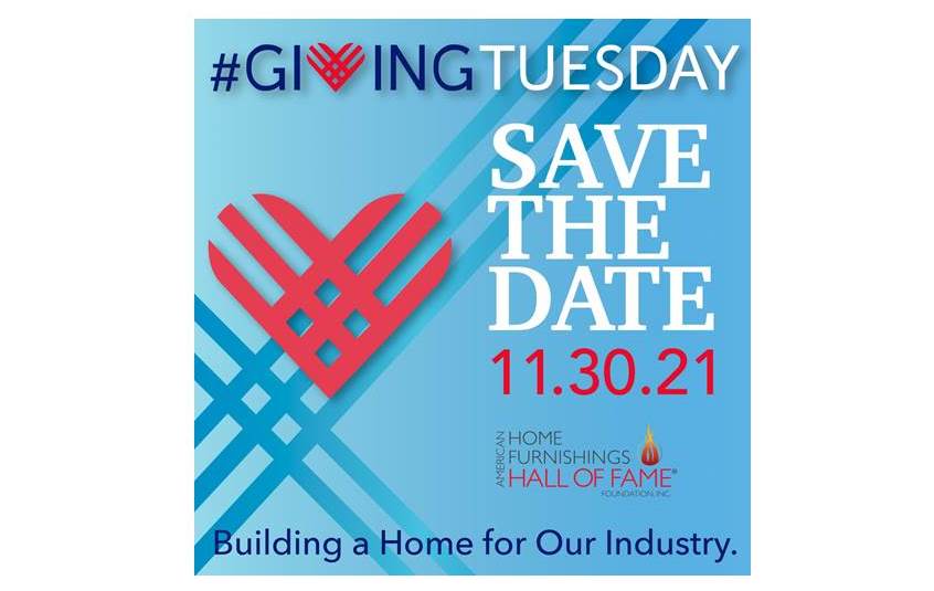 American Home Furnishings Hall of Fame will participate in GivingTuesday